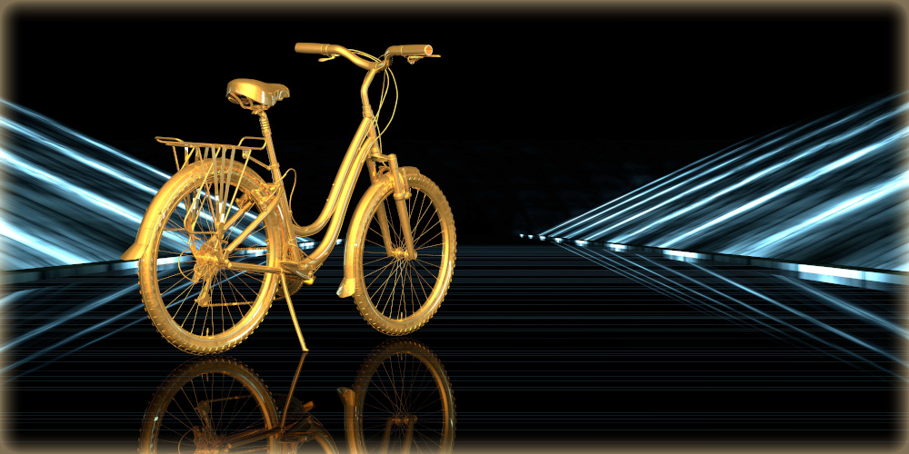 złoty rower